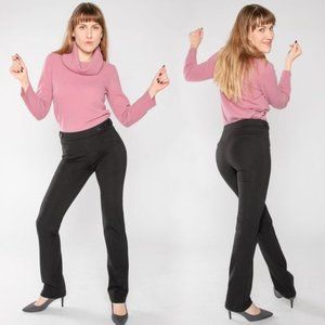 Betabrand Black Free Flux Work Pants, M Petite